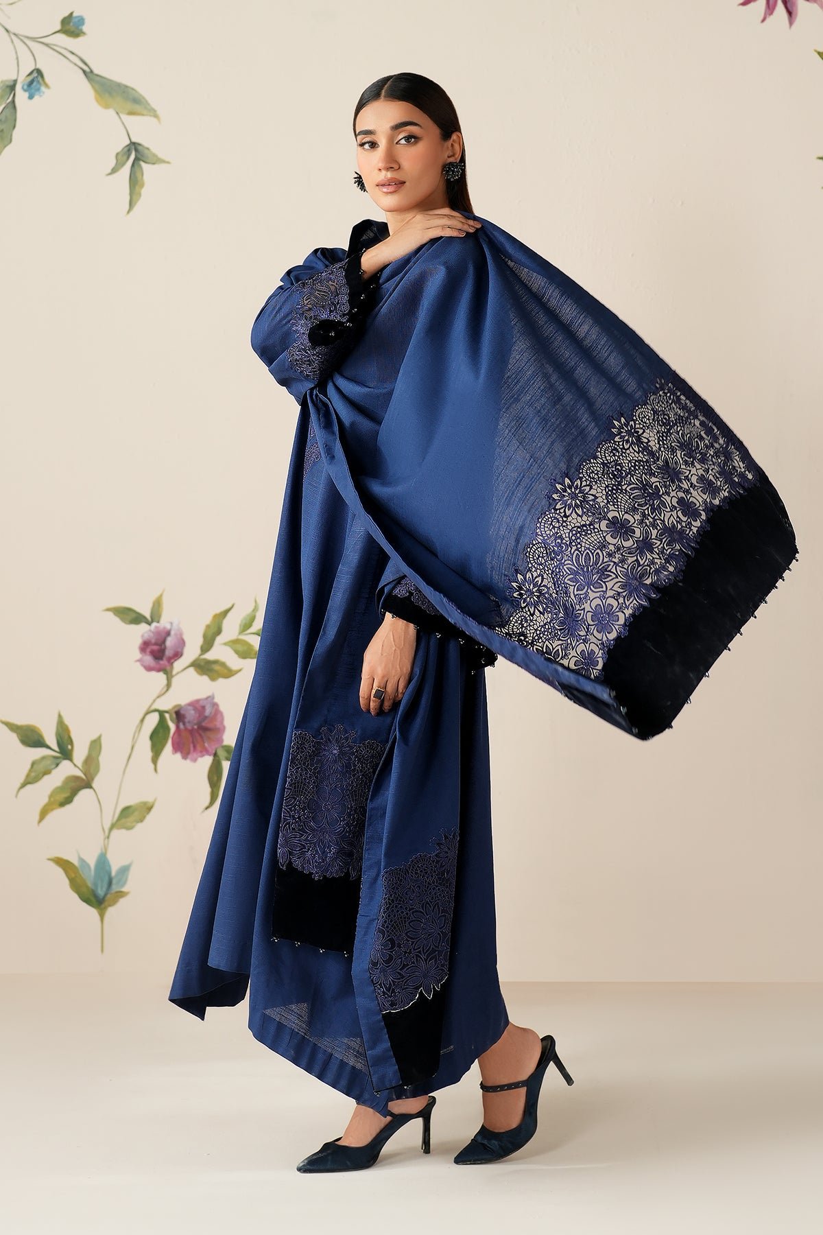 Embroidered Khaddar Pr-1197 - Image 3